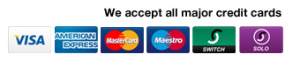 Credit Cards Accepted by Kitsons